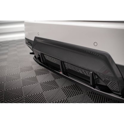 Maxton Design středový spoiler pod zadní nárazník pro BMW řada 2 G42 M-Pack, carbon-Look
