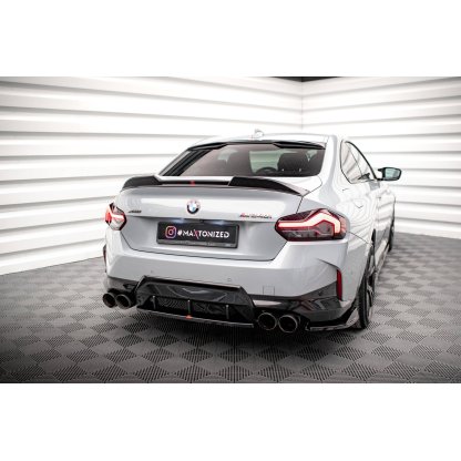 Maxton Design středový spoiler pod zadní nárazník pro BMW řada 2 G42 M240i, plast ABS bez povrchové úpravy