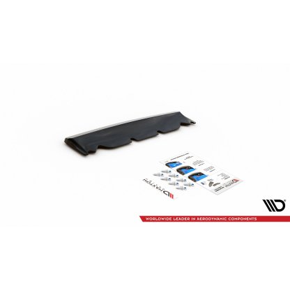 Maxton Design středový spoiler pod zadní nárazník pro Dodge Challenger MK3 SRT Hellcat Widebody, carbon-Look