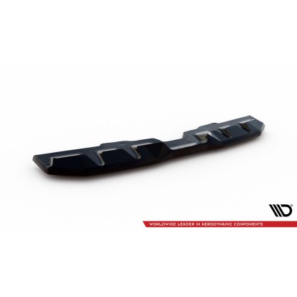 Maxton Design středový spoiler pod zadní nárazník ver.2 pro Subaru Wrx STI Mk1, černý lesklý plast ABS