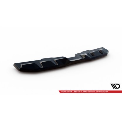 Maxton Design středový spoiler pod zadní nárazník ver.2 pro Subaru Wrx STI Mk1, černý lesklý plast ABS