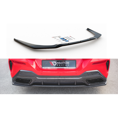 Maxton Design středový spoiler zadního nárazníku pro BMW řada 8 Coupe/G15, černý lesklý plast ABS