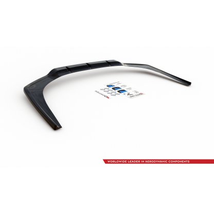 Maxton Design středový spoiler zadního nárazníku pro BMW řada 8 Coupe/G15, černý lesklý plast ABS