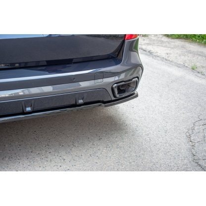 Maxton Design středový spoiler zadního nárazníku pro BMW X5 G05, černý lesklý plast ABS, M-pack