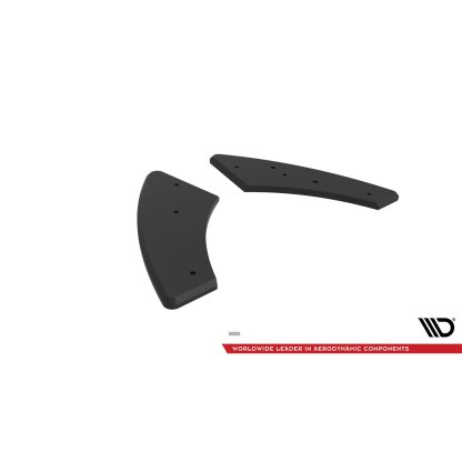 Maxton Design "Street Pro" boční difuzory pod zadní nárazník pro Audi S3 8Y Facelift, plast ABS bez povrchové úpravy, Sportback