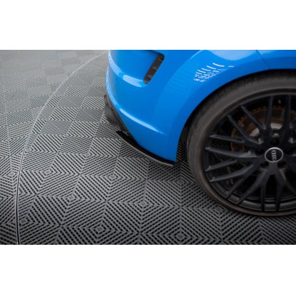 Maxton Design "Street Pro" boční difuzory pod zadní nárazník pro Audi TT S 8S Facelift, plast ABS bez povrchové úpravy
