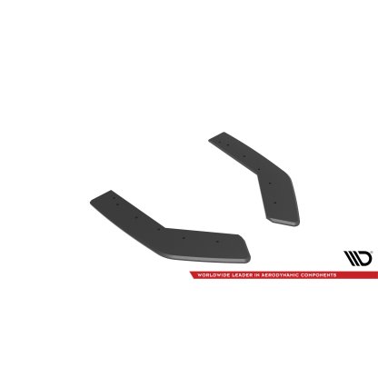 Maxton Design "Street Pro" boční difuzory pod zadní nárazník pro BMW řada 2 G42 M240i, plast ABS bez povrchové úpravy, s červenou linkou