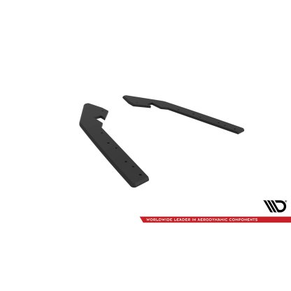 Maxton Design "Street Pro" boční difuzory pod zadní nárazník pro BMW řada 2 G42 Standard, plast ABS bez povrchové úpravy