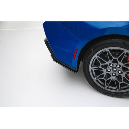 Maxton Design "Street Pro" boční difuzory pod zadní nárazník pro Ford Mustang Mk7 GT, plast ABS bez povrchové úpravy