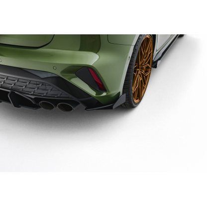 Maxton Design "Street Pro" boční difuzory pod zadní nárazník s křidélky pro Audi S3 8Y Facelift, plast ABS bez povrchové úpravy, Sportback