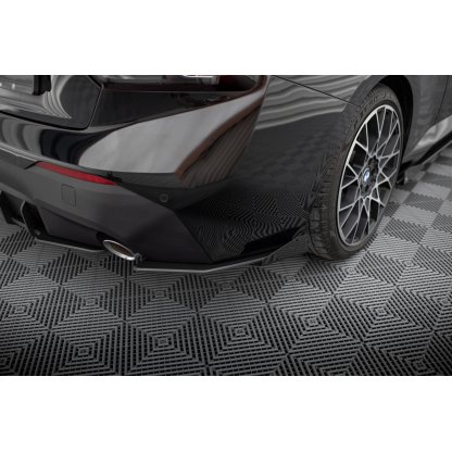Maxton Design "Street Pro" boční difuzory pod zadní nárazník s křidélky pro BMW řada 2 G42 Standard, plast ABS bez povrchové úpravy