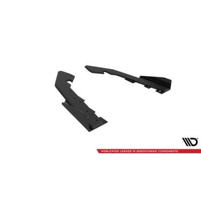 Maxton Design "Street Pro" boční difuzory pod zadní nárazník s křidélky pro BMW řada 2 G42 Standard, plast ABS bez povrchové úpravy