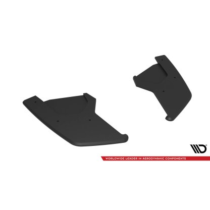 Maxton Design "Street Pro" boční difuzory pod zadní nárazník v.1 pro Volkswagen Golf GTI Mk8, Mk8 Facelift, plast ABS bez povrchové úpravy