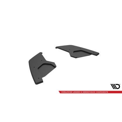 Maxton Design "Street Pro" boční difuzory pod zadní nárazník v.1 pro Volkswagen Golf GTI Mk8, Mk8 Facelift, plast ABS bez povrchové úpravy