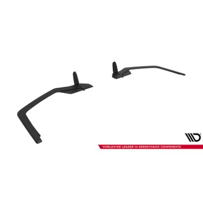 Maxton Design "Street Pro" boční difuzory pod zadní nárazník v.2 pro Honda Civic Mk10 Sport, plast ABS bez povrchové úpravy