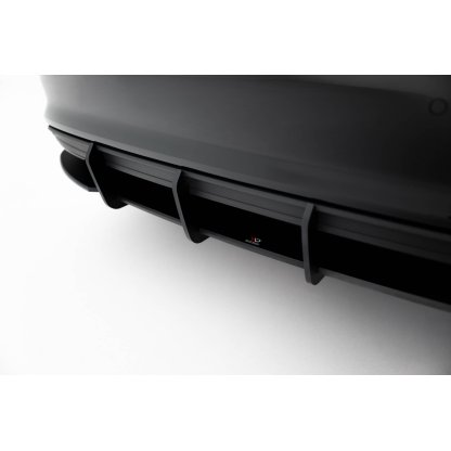 Maxton Design "Street Pro" difuzor zadního nárazníku pro Audi A3 8Y, plast ABS bez povrchové úpravy, Sedan