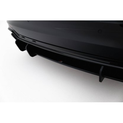 Maxton Design "Street Pro" difuzor zadního nárazníku pro Audi RS5 F5, plast ABS bez povrchové úpravy