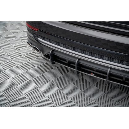 Maxton Design "Street Pro" difuzor zadního nárazníku pro Audi SQ8 Mk 1, plast ABS bez povrchové úpravy