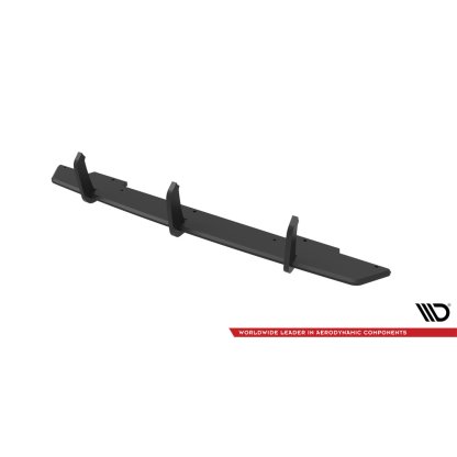 Maxton Design "Street Pro" difuzor zadního nárazníku pro BMW řada 2 G42 M-Pack, plast ABS bez povrchové úpravy, s červenou linkou