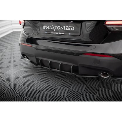 Maxton Design "Street Pro" difuzor zadního nárazníku pro BMW řada 2 G42 Standard, plast ABS bez povrchové úpravy, s černou a červenou linkou