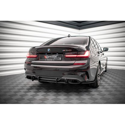 Maxton Design "Street Pro" difuzor zadního nárazníku pro BMW řada 3 G20 M-Pack, G21 M-Pack, plast ABS bez povrchové úpravy, M340