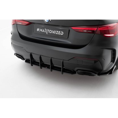 Maxton Design "Street Pro" difuzor zadního nárazníku pro BMW řada 4 G22/M440i, G23, plast ABS bez povrchové úpravy, Coupe / M440i Cabrio