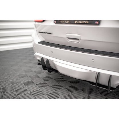 Maxton Design "Street Pro" difuzor zadního nárazníku pro Dodge Durango RT Mk3, plast ABS bez povrchové úpravy