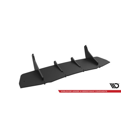 Maxton Design "Street Pro" difuzor zadního nárazníku pro Ford Mustang Mk7 GT, plast ABS bez povrchové úpravy
