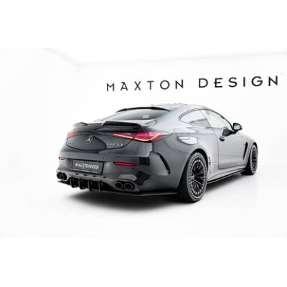 Maxton Design "Street Pro" difuzor zadního nárazníku pro Mercedes CLE C236 53 AMG, plast ABS bez povrchové úpravy