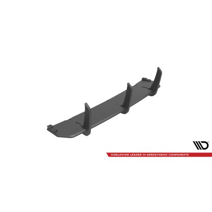 Maxton Design "Street Pro" difuzor zadního nárazníku pro Mercedes třída C W204/AMG-Line, plast ABS bez povrchové úpravy, Coupe