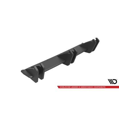 Maxton Design "Street Pro" difuzor zadního nárazníku pro Volkswagen Golf R Mk7, plast ABS bez povrchové úpravy