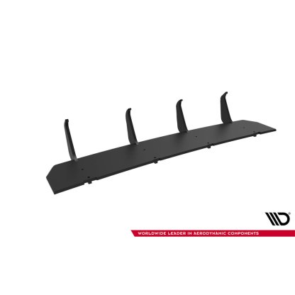 Maxton Design "Street Pro" difuzor zadního nárazníku v.1 pro Volkswagen Golf GTI Mk8 Facelift, plast ABS bez povrchové úpravy, Clubsport