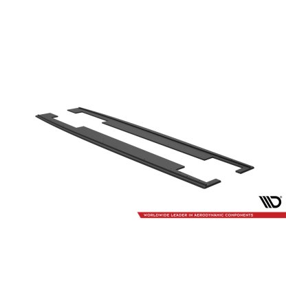 Maxton Design "Street Pro" difuzory pod boční prahy pro Audi A7 C7, plast ABS bez povrchové úpravy, S-Line