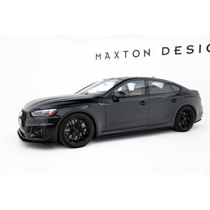 Maxton Design "Street Pro" difuzory pod boční prahy pro Audi RS5 F5, plast ABS bez povrchové úpravy, Sportback