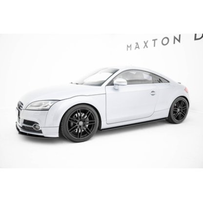 Maxton Design "Street Pro" difuzory pod boční prahy pro Audi TT 8J, plast ABS bez povrchové úpravy, S-Line