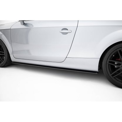 Maxton Design "Street Pro" difuzory pod boční prahy pro Audi TT S Mk2 (8J), Mk2 (8J) Facelift, plast ABS bez povrchové úpravy
