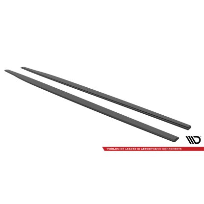 Maxton Design "Street Pro" difuzory pod boční prahy pro BMW řada 2 F22, plast ABS bez povrchové úpravy, M-pack