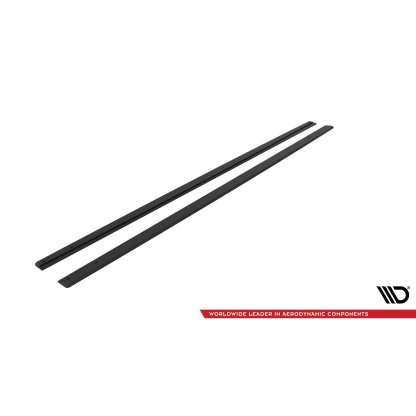 Maxton Design "Street Pro" difuzory pod boční prahy pro Volkswagen Polo GTI Mk6 Facelift, plast ABS bez povrchové úpravy