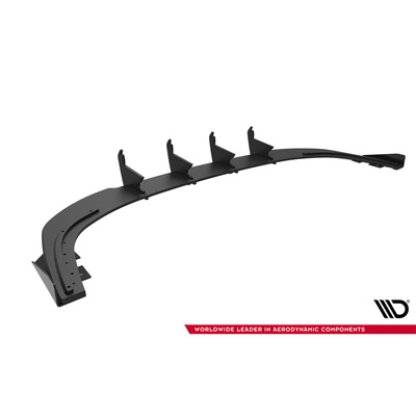 Maxton Design ''Street Pro'' difuzory pod boční prahy s křidélky pro Audi A3 8Y, plast ABS bez povrchové úpravy, Sedan, s červenou linkou