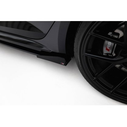 Maxton Design "Street Pro" difuzory pod boční prahy s křidélky pro Audi RS5 F5, plast ABS bez povrchové úpravy, Sportback