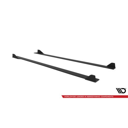 Maxton Design "Street Pro" difuzory pod boční prahy ver.2 pro BMW M2 G87, plast ABS bez povrchové úpravy