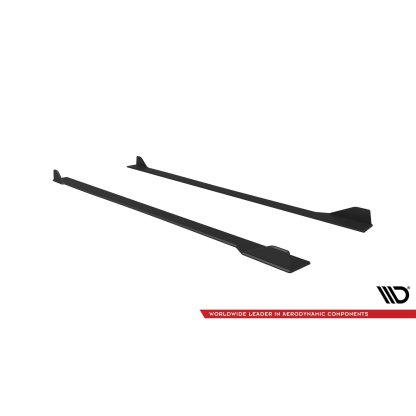Maxton Design "Street Pro" difuzory pod boční prahy ver.2 pro BMW M2 G87, plast ABS bez povrchové úpravy