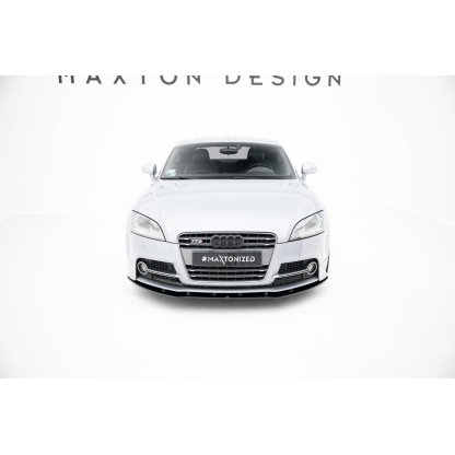 Maxton Design "Street Pro" spoiler pod přední nárazník pro Audi TT 8J Facelift, plast ABS bez povrchové úpravy, S-Line