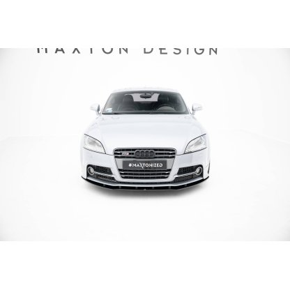 Maxton Design "Street Pro" spoiler pod přední nárazník pro Audi TT S Mk2 (8J), Mk2 (8J) Facelift, plast ABS bez povrchové úpravy