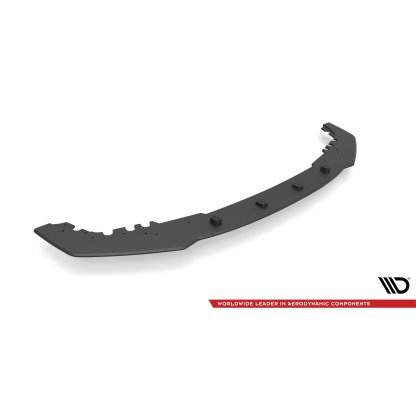Maxton Design "Street Pro" spoiler pod přední nárazník pro BMW M2 F87, plast ABS bez povrchové úpravy, s červenou linkou