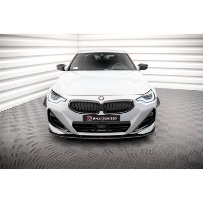 Maxton Design "Street Pro" spoiler pod přední nárazník pro BMW řada 2 G42 M240i, G42 M-Pack, plast ABS bez povrchové úpravy