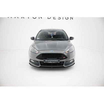 Maxton Design "Street Pro" spoiler pod přední nárazník pro Ford Focus ST Mk3 Facelift