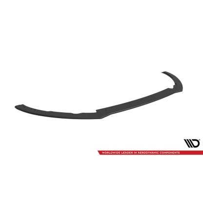Maxton Design "Street Pro" spoiler pod přední nárazník pro Ford Focus ST Mk3 Facelift, plast ABS bez povrchové úpravy, s červenou linkou