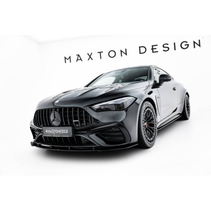 Maxton Design "Street Pro" spoiler pod přední nárazník pro Mercedes CLE C236 53 AMG, plast ABS bez povrchové úpravy