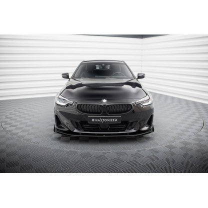Maxton Design "Street Pro" spoiler pod přední nárazník s křidélky pro BMW řada 2 G42 Standard, plast ABS bez povrchové úpravy